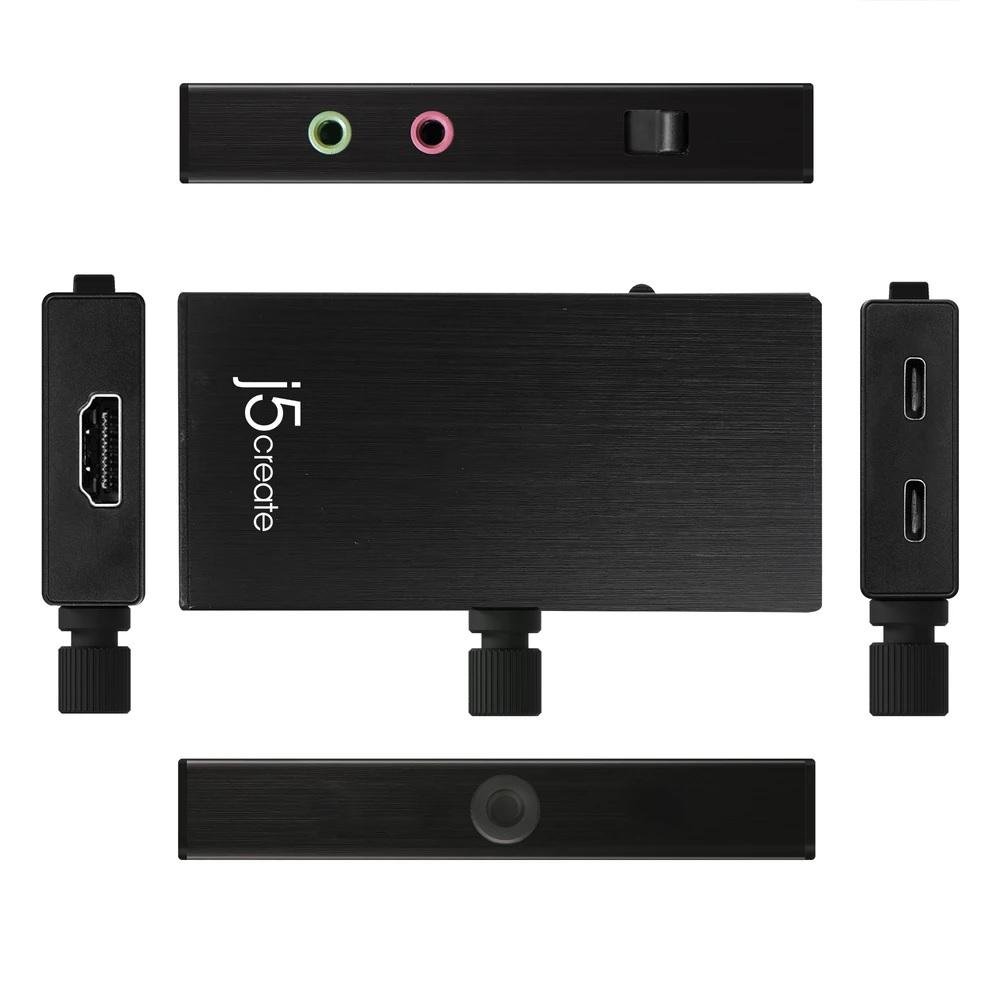 JVA02 Live Capture Adapter HDMI to USB-C with Power Delivery - Image 2