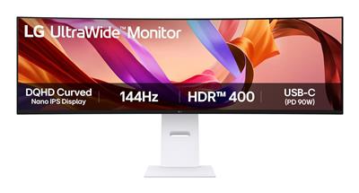 LG 49U950A-W computer monitor 124.5 cm (49'') 5120 x 1440 pixels Dual QHD LED Black, White - Image 9