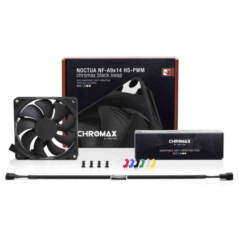 Fan Noctua NF-A9x14-HS PWM chromax black swap 92mm - Image 3