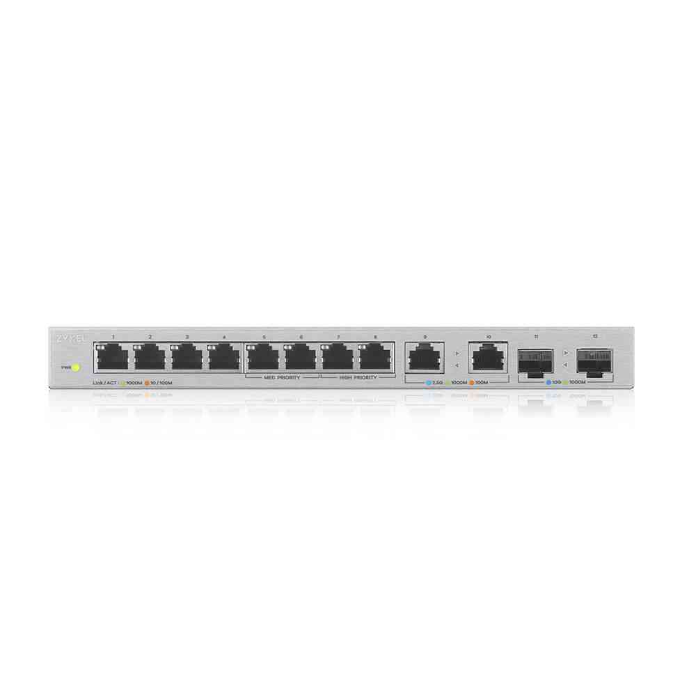 Switch ZYXEL XGS1010-12, 10 Ports unmanaged, Gigabit, 2xSFP - Image 3