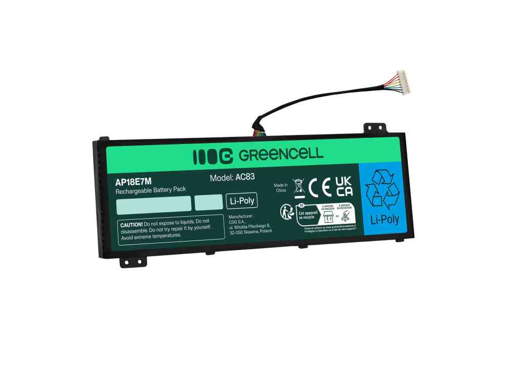 Green Cell AP18E7M AP18E8M Battery for Acer Nitro 5 AN515-44 AN515-45 AN515-54 AN515-55 AN515-57 AN515-58 AN517-51 AN517-54 - Image 2