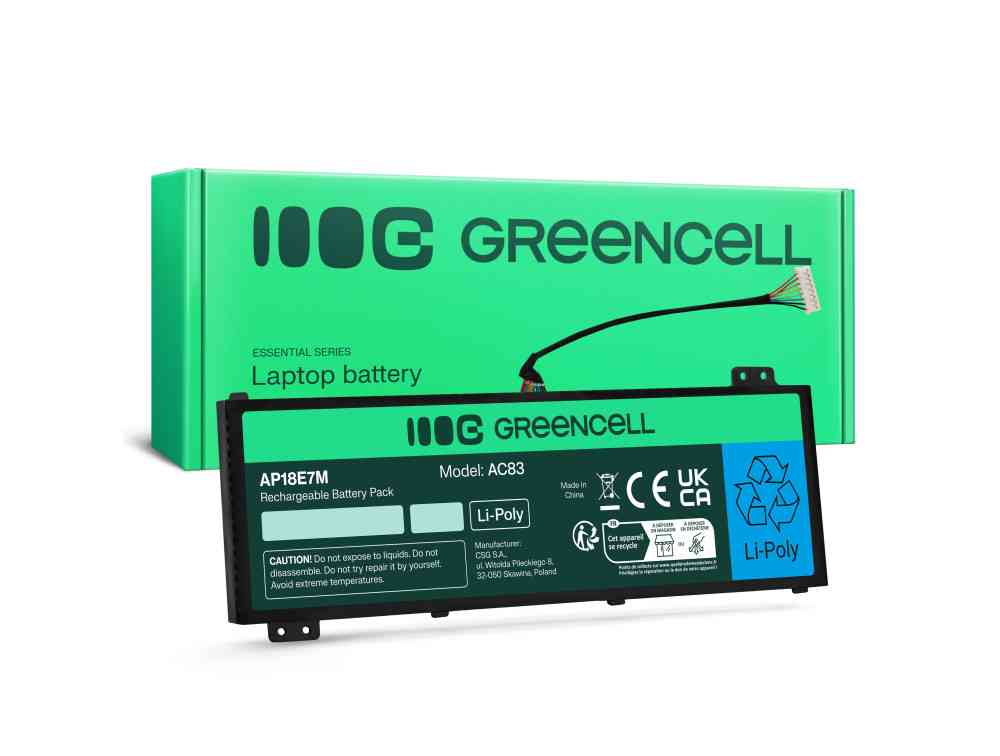 Green Cell AP18E7M AP18E8M Battery for Acer Nitro 5 AN515-44 AN515-45 AN515-54 AN515-55 AN515-57 AN515-58 AN517-51 AN517-54
