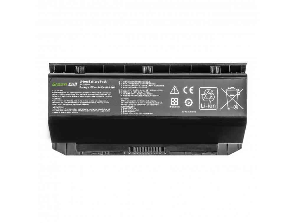 Green Cell Battery A42-G750 for Asus G750 G750J G750JH G750JM G750JS G750JW G750JX G750JZ - Image 3