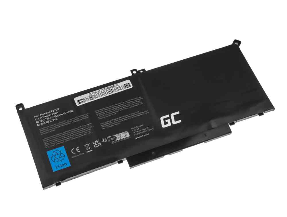 Green Cell Battery F3YGT for Dell Latitude 7280 7290 7380 7390 7480 7490 - Image 2