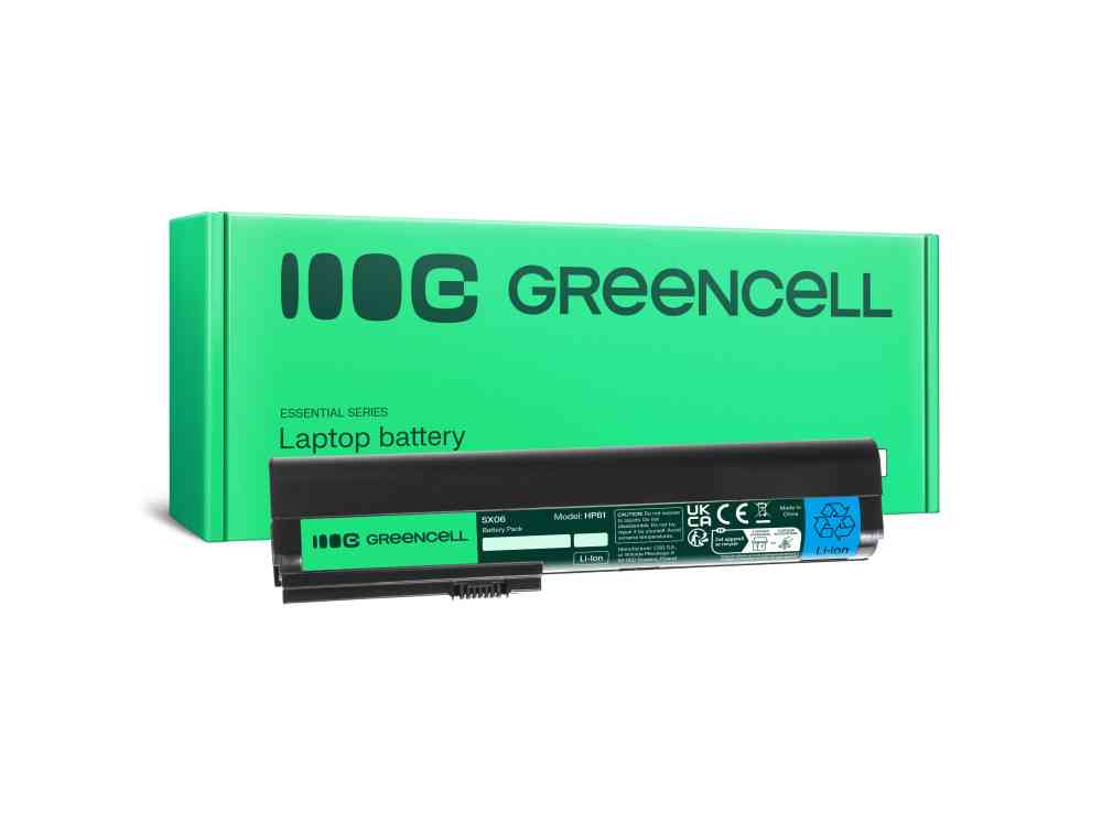 Green Cell Battery SX09 for HP EliteBook 2560p 2570p