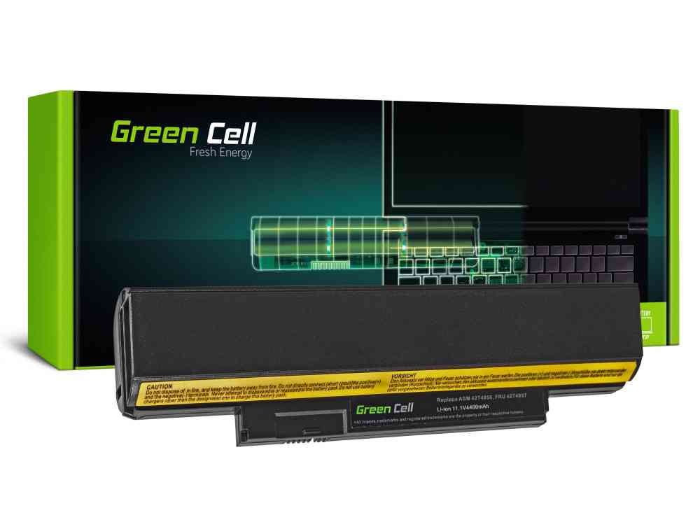 Green Cell Battery for Lenovo ThinkPad X121e X131e Edge E120 E130