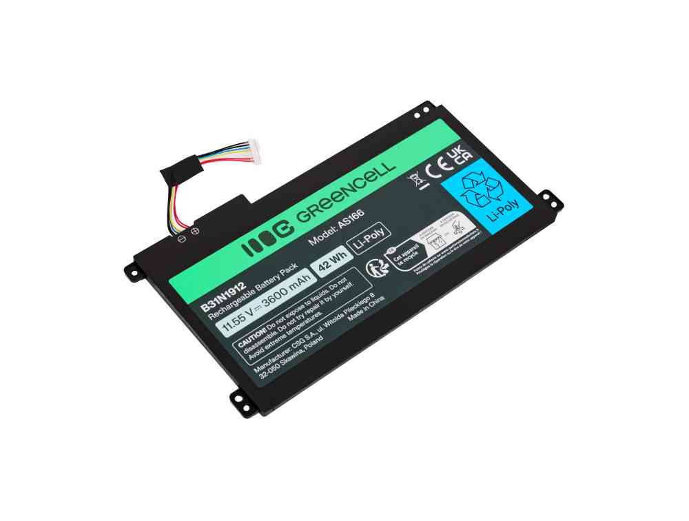 Greencell Battery for Asus C31N1912 / B31N1912 3HWPP ASUS VivoBook 14: E410MA, L410MA, E410KA, E510MA - Image 4