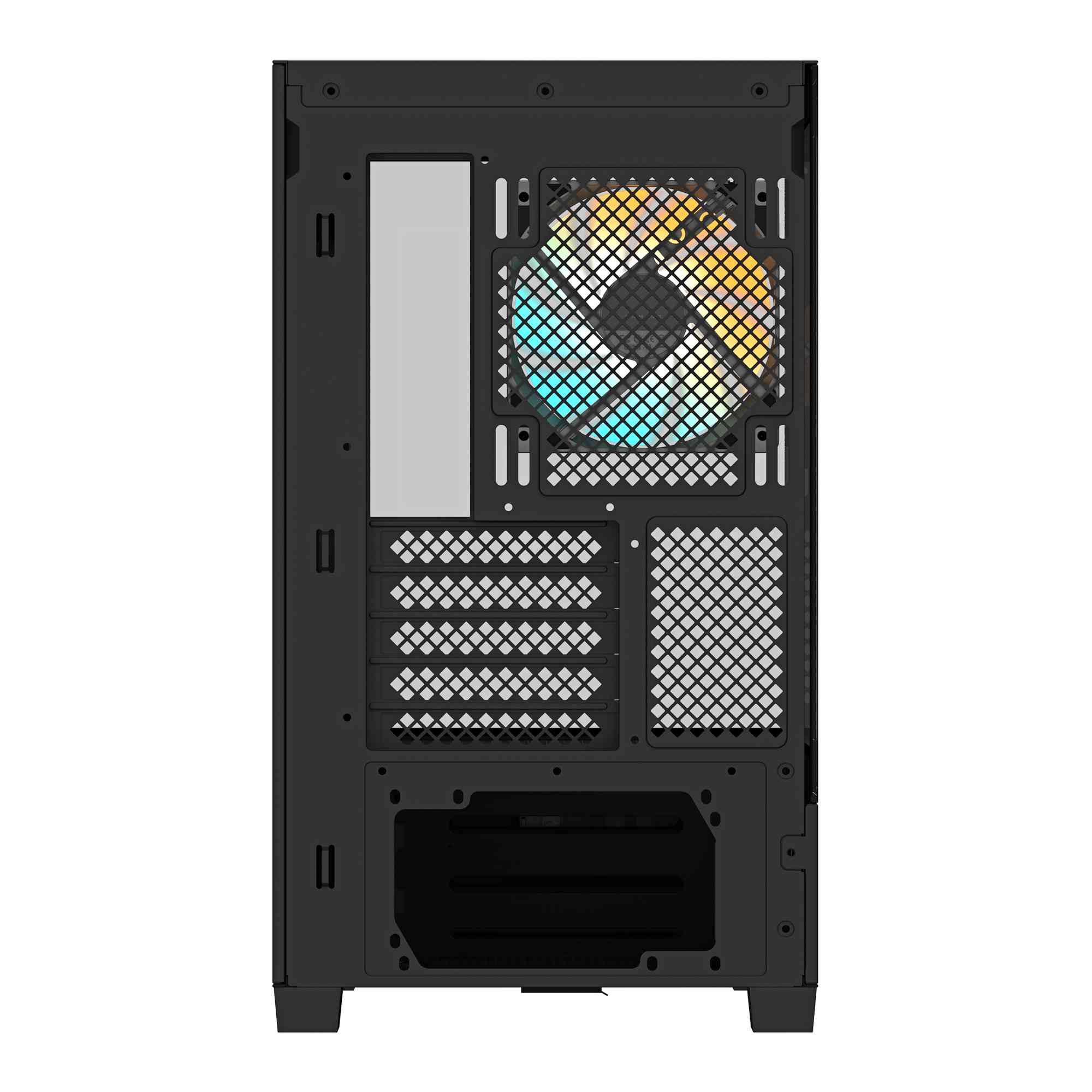 Case GIGABYTE C201 PANORAMIC mATX + 3 ARGB Fans - Image 6