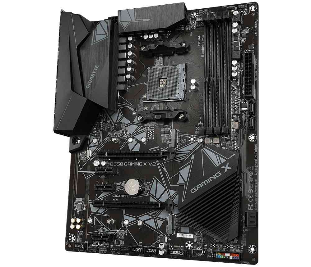 Motherboard GIGABYTE B550 GAMING X Socket AM4, 4 x DDR4, RGB Fusion, V2 (rev. 1.0) - Image 4