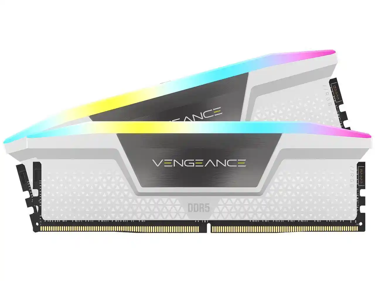 Memory Corsair Vengeance White RGB 32GB(2x16GB) DDR5 6000MHz CL38 Intel XMP, AMD EXPO - Image 2