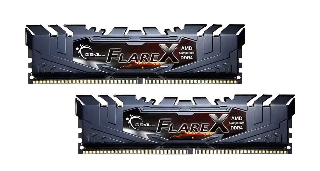 Memory G.SKILL Flare X 32GB(2x16GB) DDR4 3200MHz CL16 - F4-3200C16D-32GFX