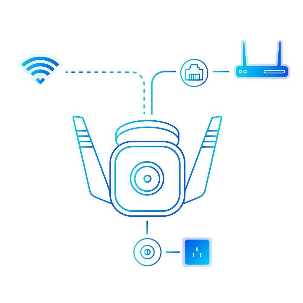 Outdoor Security WiFI camera TP-Link Tapo C310 - Image 4