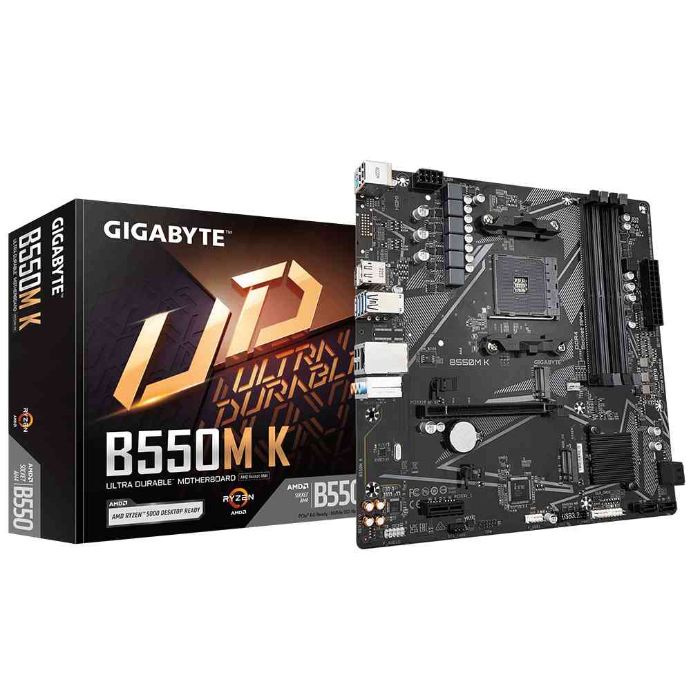 Motherboard GIGABYTE B550M K 4 x DDR4 - Image 4