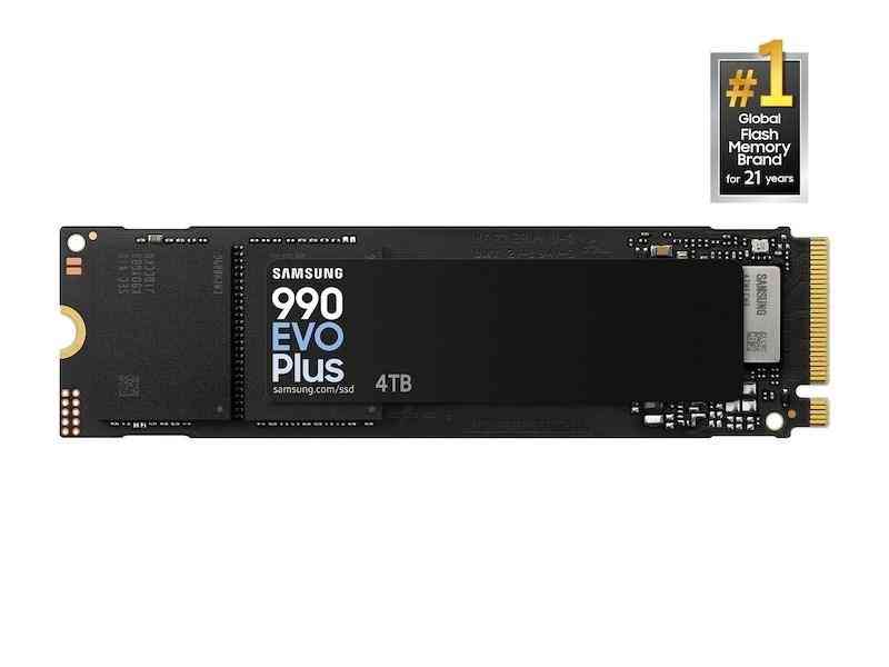 SSD SAMSUNG 990 EVO Plus, 4TB, M.2 Type 2280, MZ-V9S4T0BW - Image 2