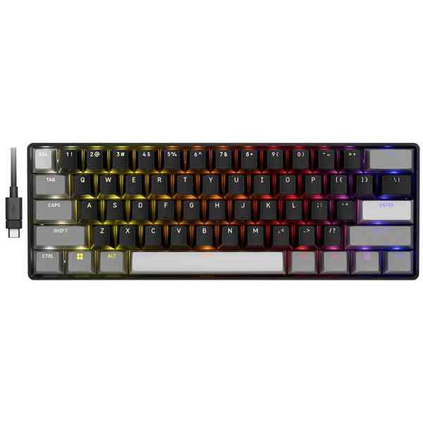 Mechanical Keyboard Corsair Clipper Mini 60 Hall Effect - Hyperdrive Magnetic Switch