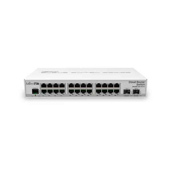 Switch Mikrotik CRS326-24G-2S+IN, 24xGigabit LAN, 2xSFP+ cages