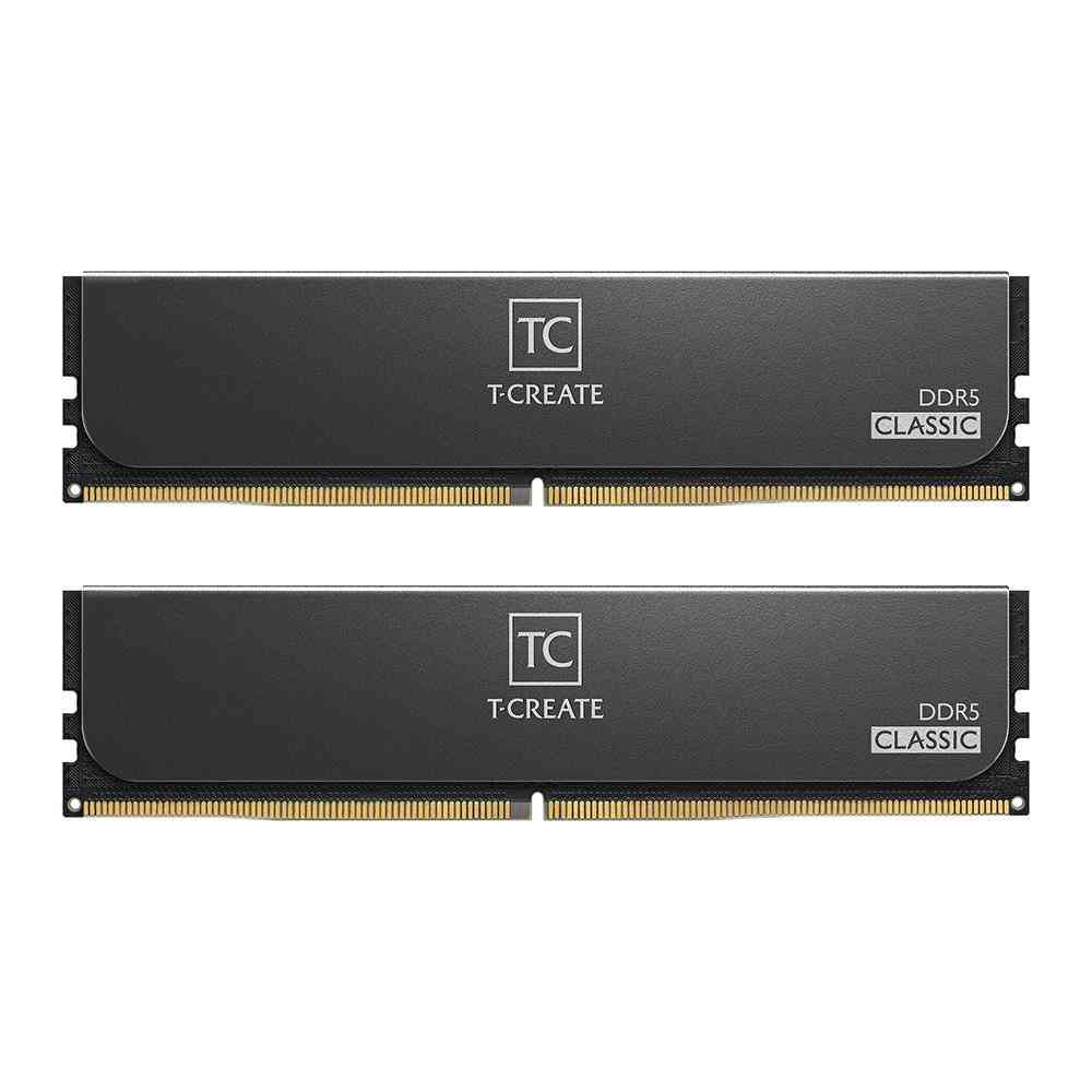 Memory Team Group T-Create Classic Black DDR5 32GB (2x16GB) 6000MHz CL48 - AMD Expo, Intel XMP
