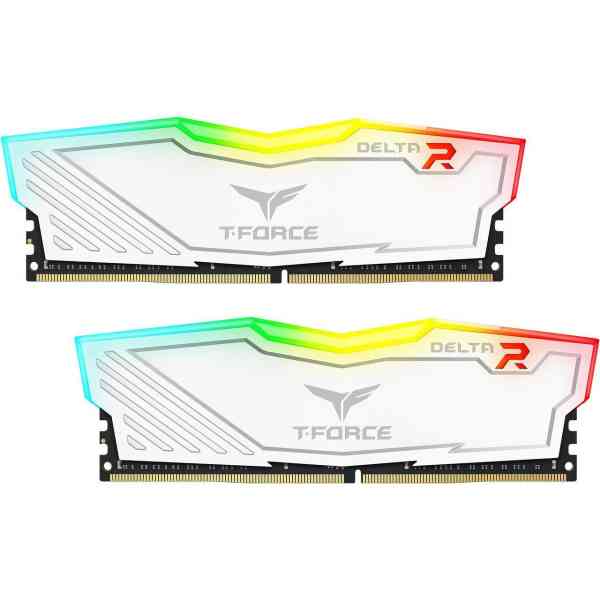 Memory Team Group T-Force Delta RGB White DDR4 16GB (2x8GB) 3200MHz 1.35V