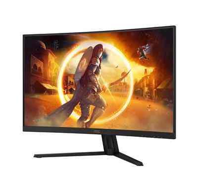 AOC G4 CQ32G4VE computer monitor 81.3 cm (32'') 2560 x 1440 pixels Quad HD LCD Black, Grey