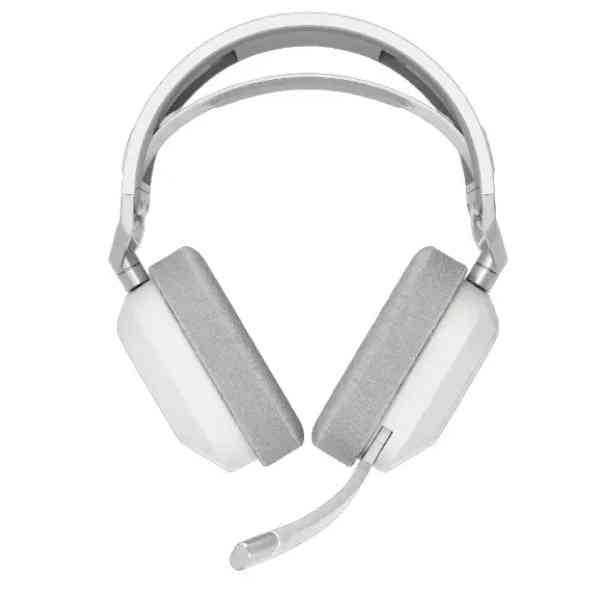 Gaming headset with microphone Corsair HS80 MAX White wireless and Bluetooth PC/PS5/PS4