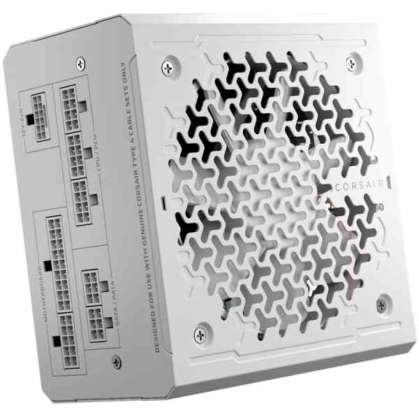 Power Supply Corsair RM850e White 850W 80+ Gold ATX 3.1, Fully Modular