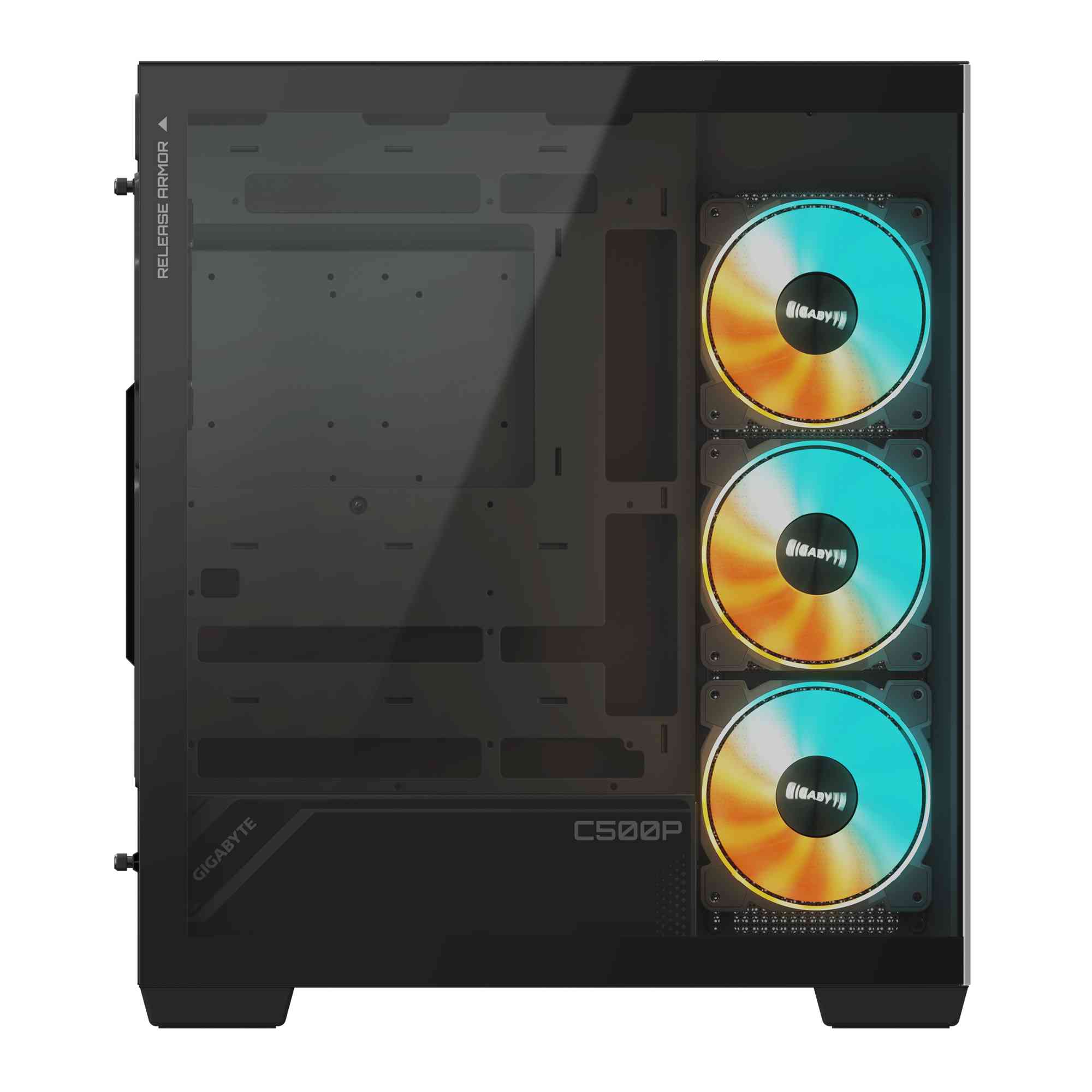 Case Gigabyte C500 PANORAMIC Stealth Black - Mid-Tower - Image 5