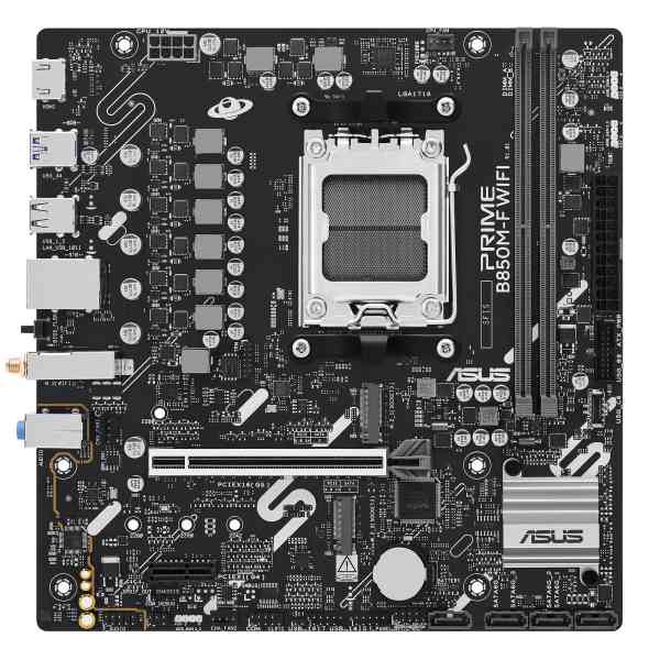 Motherboard ASUS PRIME B850M-F WIFI socket AM5