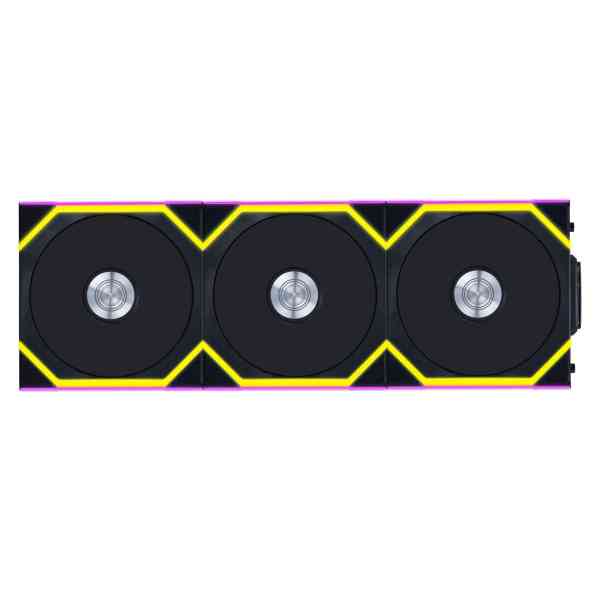 3Pack Fans Lian Li UNI FAN SL Wireless ARGB PWM - 120 mm Black + Controller