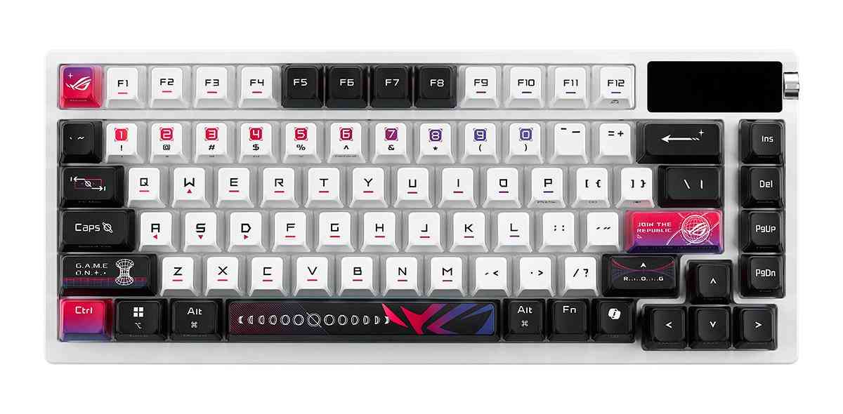 Gaming wireless Кeyboard ASUS ROG Azoth X - White - Image 3
