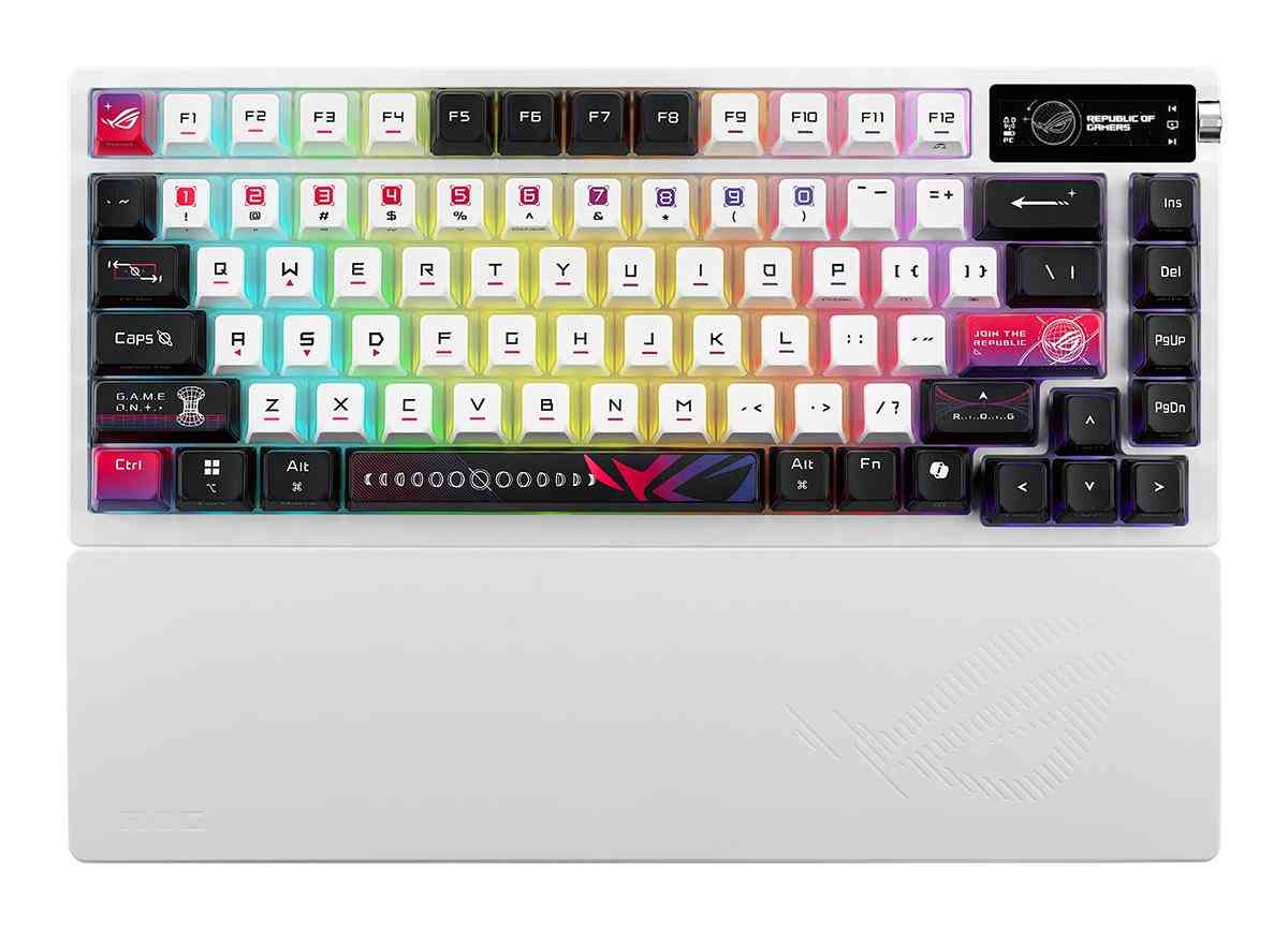 Gaming wireless Кeyboard ASUS ROG Azoth X - White