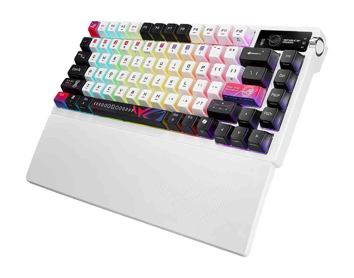 Gaming wireless Кeyboard ASUS ROG Azoth X - White - Image 6