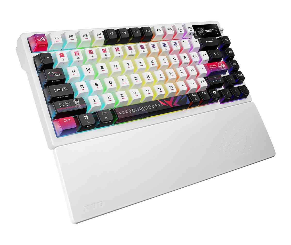Gaming wireless Кeyboard ASUS ROG Azoth X - White - Image 5