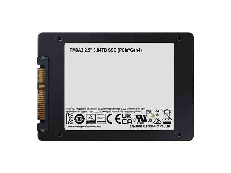 SSD SAMSUNG PM9A3, 2.5”, 3.84 TB, PCIe 4.0, MZQL23T8HCLS-00W7 - Image 5