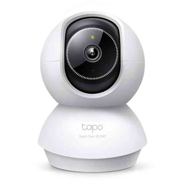TP LINK Home Security Camera with AI, 3K 5MP (2880×1620 px), H.264, microSD, 2.4 GHz Wi-Fi