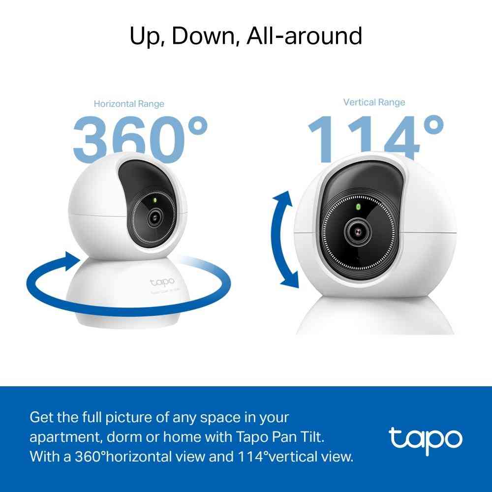 TP LINK Home Security Camera with AI, 3K 5MP (2880×1620 px), H.264, microSD, 2.4 GHz Wi-Fi - Image 5