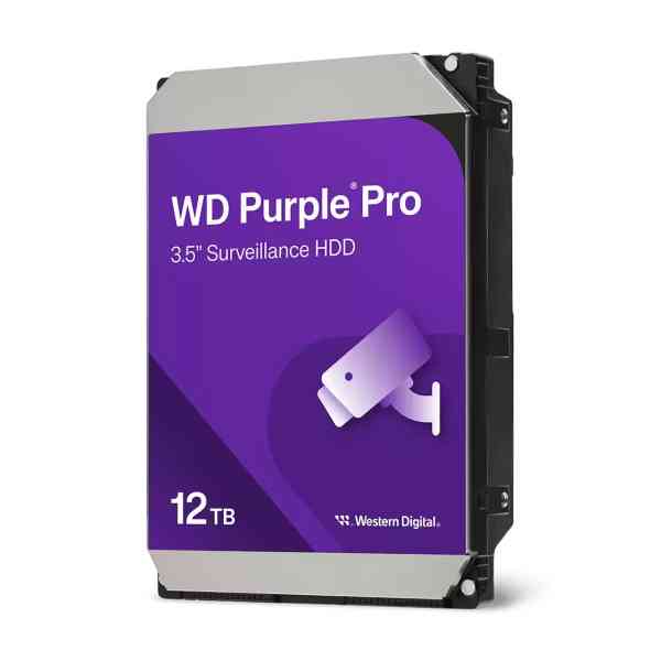 HDD Western Digital Purple Pro Surveillance 12 TB - WD122PURP